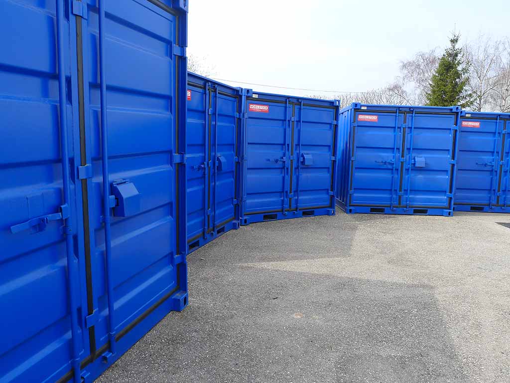 Rangée de box de stockage extérieurs Alsa Stockage